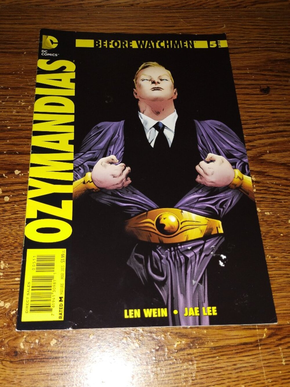 Before Watchmen: Comedian #5 (DC Comics, 2013)
